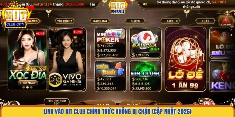 Hitclub | Hit Club - Link Tải Cổng Game Bài Đổi Thưởng Số 1 Việt Nam Link vào Hit Club chính thức không bị chặn (Cập nhật 2026)